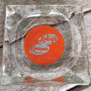 Luby's Ramana Cafeterias glass ashtray